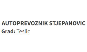 Autoprevoznik Stjepanovic - Teslic