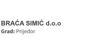 Braca Simic - Prijedor