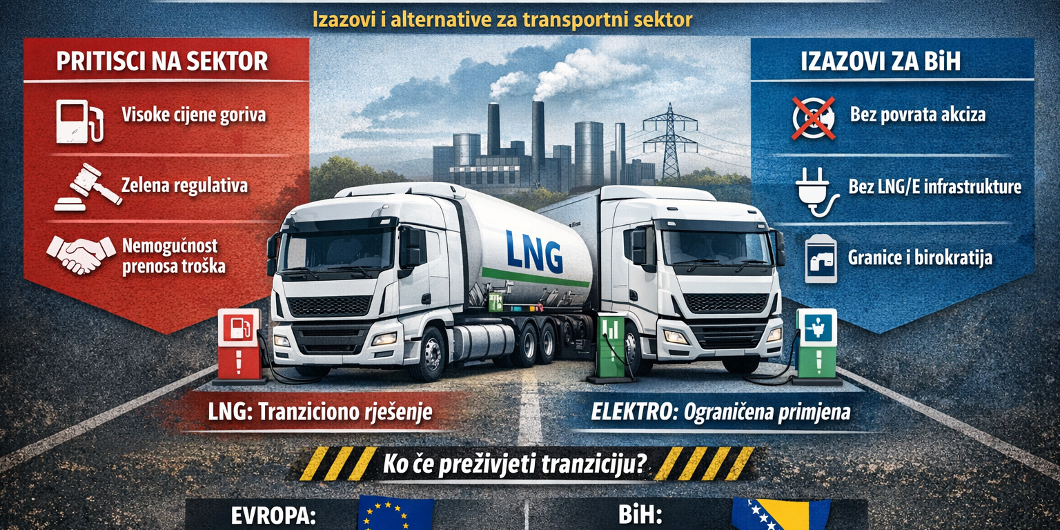 Transport izazovi u Bosni i Hercegovini